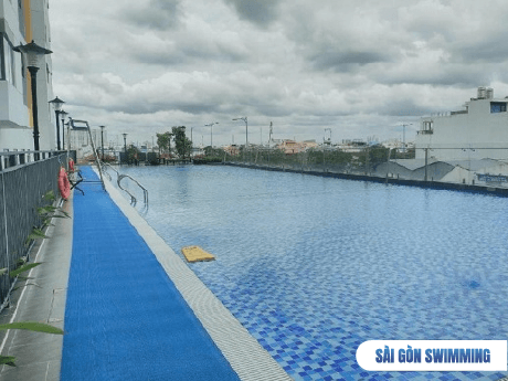 View hồ bơi Viva Riverside quận 6